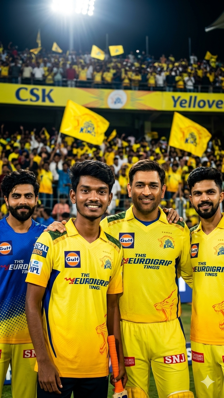 IPL Stadium Cinematic Indian Portrait Prompt for Social media post & stories