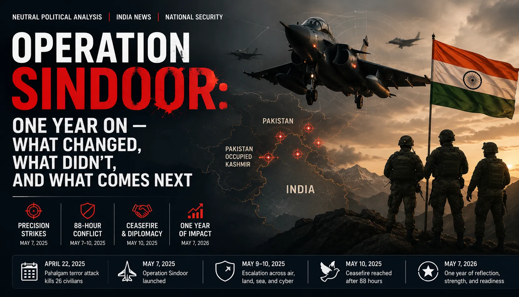 Operation Sindoor: One Year On — What Changed and What Didn't