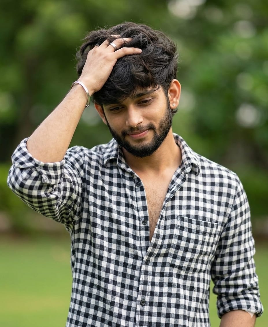 Sukoon – A Calm Desi Portrait for instagram post